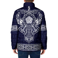 Vikings from Yorkshire Padded Jacket Blue Spirit of Jorvik - Wonder Print Shop