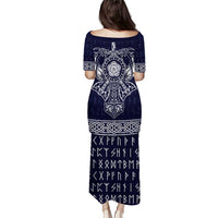 Vikings from Yorkshire Puletasi Blue Spirit of Jorvik - Wonder Print Shop