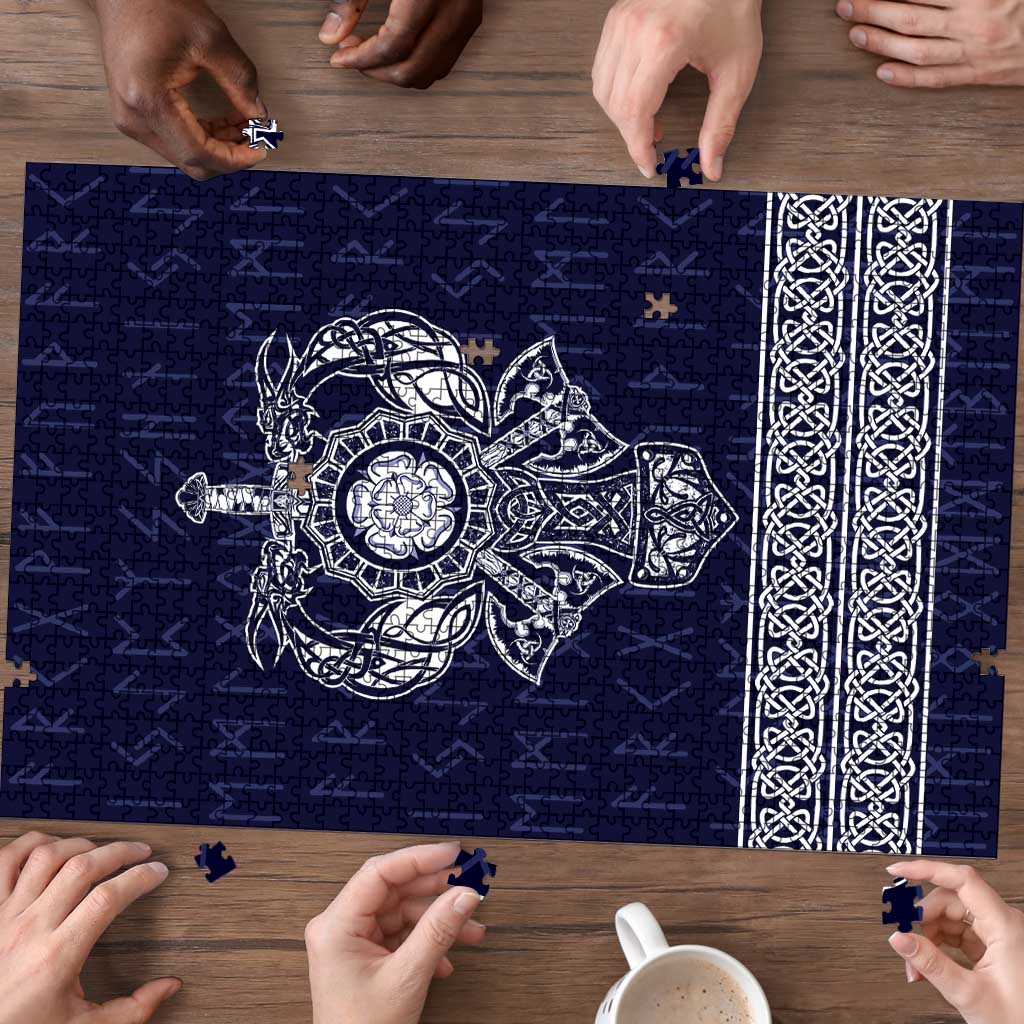 Vikings from Yorkshire Puzzle Blue Spirit of Jorvik - Wonder Print Shop