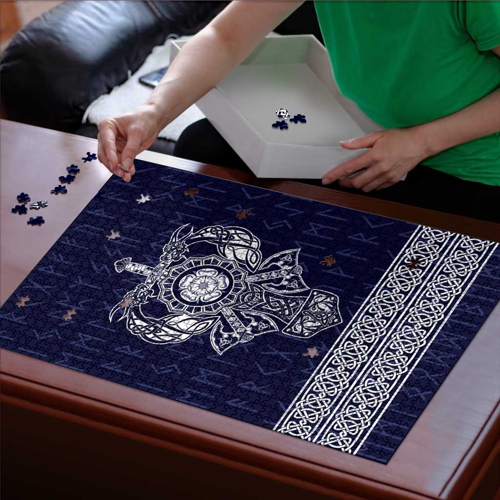 Vikings from Yorkshire Puzzle Blue Spirit of Jorvik - Wonder Print Shop