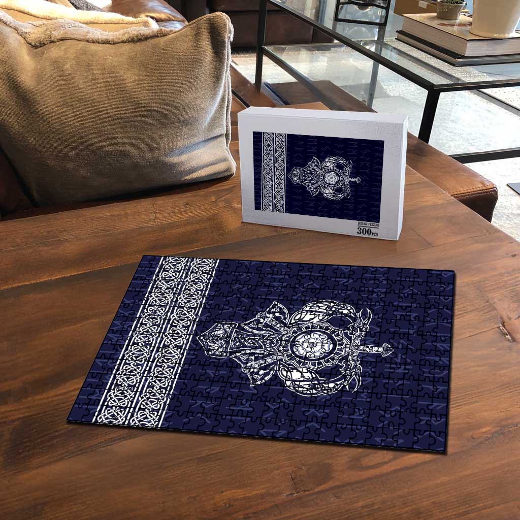 Vikings from Yorkshire Puzzle Blue Spirit of Jorvik - Wonder Print Shop