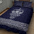 Vikings from Yorkshire Quilt Bed Set Blue Spirit of Jorvik - Wonder Print Shop