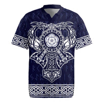 Vikings from Yorkshire Rugby Jersey Blue Spirit of Jorvik - Wonder Print Shop