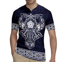 Vikings from Yorkshire Rugby Jersey Blue Spirit of Jorvik - Wonder Print Shop