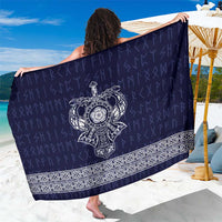 Vikings from Yorkshire Sarong Blue Spirit of Jorvik - Wonder Print Shop