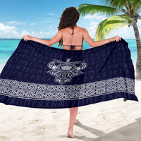 Vikings from Yorkshire Sarong Blue Spirit of Jorvik - Wonder Print Shop