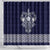 Vikings from Yorkshire Shower Curtain Blue Spirit of Jorvik - Wonder Print Shop
