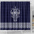 Vikings from Yorkshire Shower Curtain Blue Spirit of Jorvik - Wonder Print Shop
