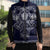Vikings from Yorkshire Sleeveless Puffer Jacket Blue Spirit of Jorvik - Wonder Print Shop