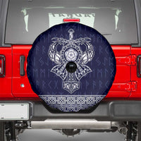 Vikings from Yorkshire Spare Tire Cover Blue Spirit of Jorvik - Wonder Print Shop