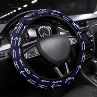 Vikings from Yorkshire Steering Wheel Cover Blue Spirit of Jorvik - Wonder Print Shop