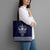 Vikings from Yorkshire Tote Bag Blue Spirit of Jorvik - Wonder Print Shop
