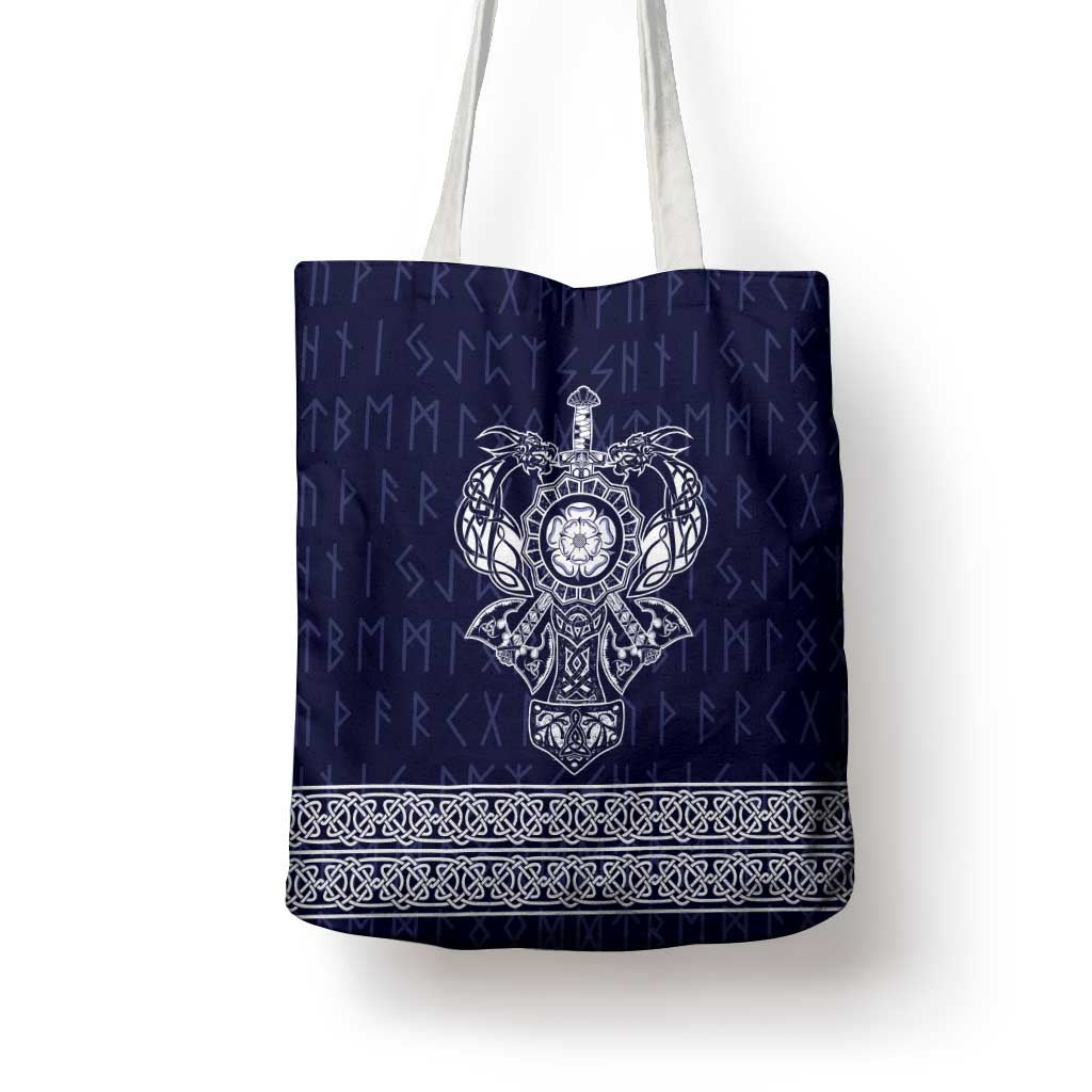 Vikings from Yorkshire Tote Bag Blue Spirit of Jorvik - Wonder Print Shop