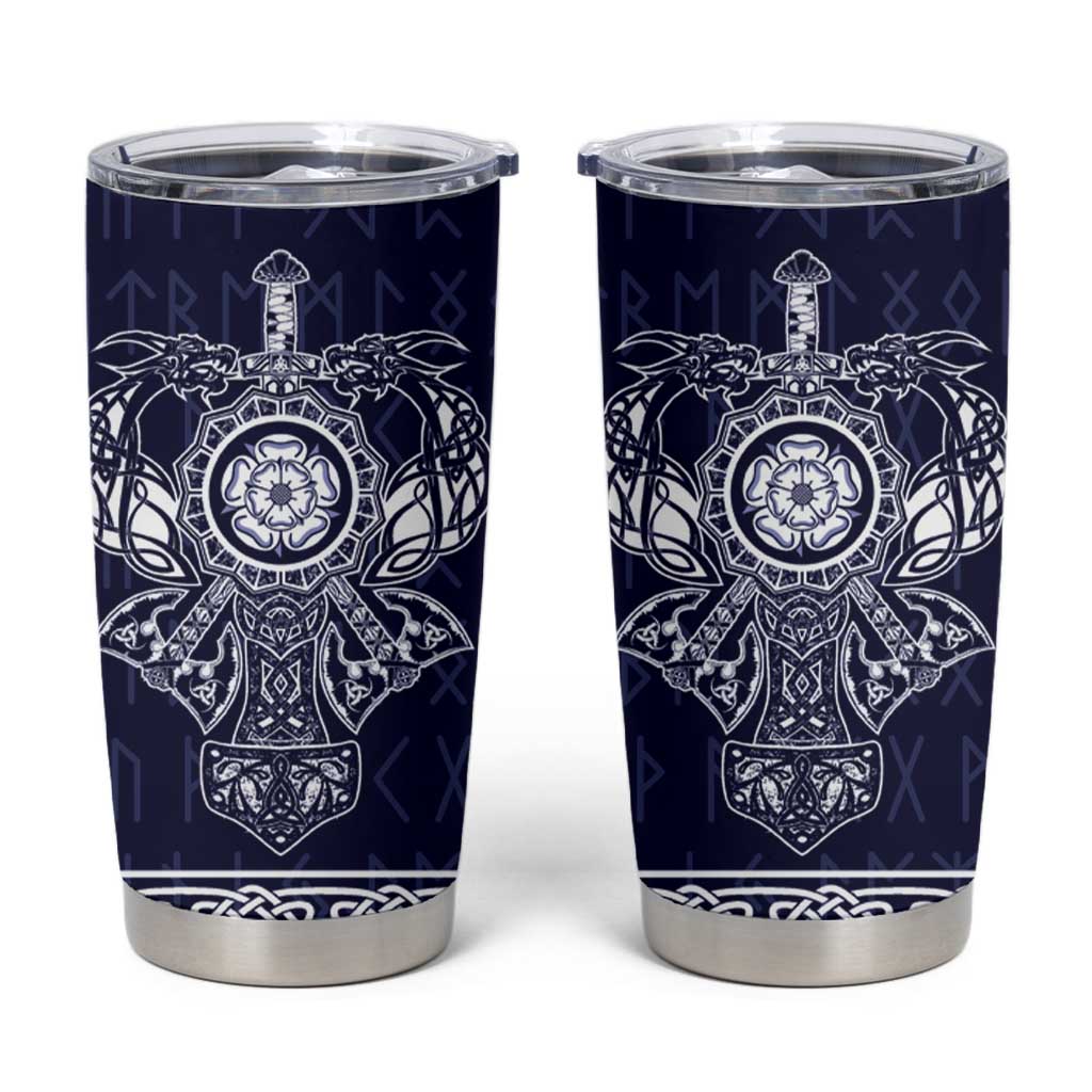 Vikings from Yorkshire Tumbler Cup Blue Spirit of Jorvik - Wonder Print Shop