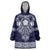 Vikings from Yorkshire Wearable Blanket Hoodie Blue Spirit of Jorvik - Wonder Print Shop