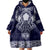 Vikings from Yorkshire Wearable Blanket Hoodie Blue Spirit of Jorvik - Wonder Print Shop