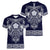 Vikings from Yorkshire Women V-Neck T-Shirt Blue Spirit of Jorvik - Wonder Print Shop