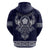 Vikings from Yorkshire Zip Hoodie Blue Spirit of Jorvik - Wonder Print Shop