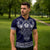 Vikings from Yorkshire Zipper Polo Shirt Blue Spirit of Jorvik - Wonder Print Shop