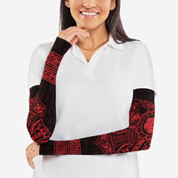 Vikings from Yorkshire Arm Sleeves Red Spirit of Jorvik - Wonder Print Shop