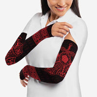 Vikings from Yorkshire Arm Sleeves Red Spirit of Jorvik - Wonder Print Shop