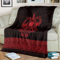 Vikings from Yorkshire Blanket Red Spirit of Jorvik - Wonder Print Shop