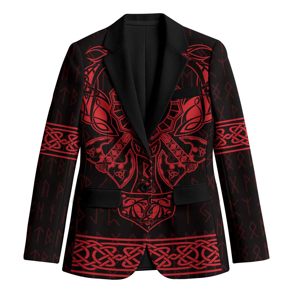 Vikings from Yorkshire Blazer Red Spirit of Jorvik - Wonder Print Shop