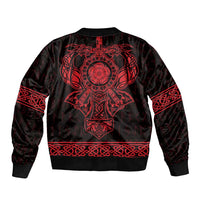 Vikings from Yorkshire Bomber Jacket Red Spirit of Jorvik - Wonder Print Shop