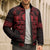 Vikings from Yorkshire Bomber Puffer Jacket Red Spirit of Jorvik - Wonder Print Shop