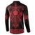 Vikings from Yorkshire Button Sweatshirt Red Spirit of Jorvik - Wonder Print Shop