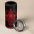 Vikings from Yorkshire 4 in 1 Can Cooler Tumbler Red Spirit of Jorvik - Wonder Print Shop