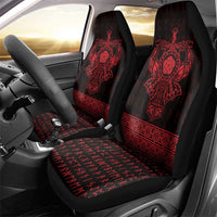 Vikings from Yorkshire Car Seat Cover Red Spirit of Jorvik - Wonder Print Shop