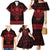 Vikings from Yorkshire Family Matching Mermaid Dress and Hawaiian Shirt Red Spirit of Jorvik - Wonder Print Shop