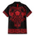 Vikings from Yorkshire Family Matching Mermaid Dress and Hawaiian Shirt Red Spirit of Jorvik - Wonder Print Shop