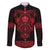 Vikings from Yorkshire Family Matching Summer Maxi Dress and Hawaiian Shirt Red Spirit of Jorvik - Wonder Print Shop
