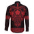 Vikings from Yorkshire Family Matching Summer Maxi Dress and Hawaiian Shirt Red Spirit of Jorvik - Wonder Print Shop