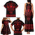 Vikings from Yorkshire Family Matching Tank Maxi Dress and Hawaiian Shirt Red Spirit of Jorvik - Wonder Print Shop