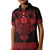 Vikings from Yorkshire Kid Polo Shirt Red Spirit of Jorvik - Wonder Print Shop