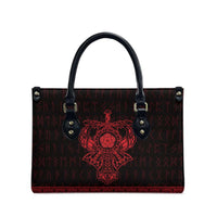 Vikings from Yorkshire Leather Bag Red Spirit of Jorvik - Wonder Print Shop