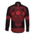 Vikings from Yorkshire Long Sleeve Button Shirt Red Spirit of Jorvik - Wonder Print Shop