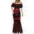 Vikings from Yorkshire Mermaid Dress Red Spirit of Jorvik - Wonder Print Shop