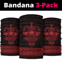 Vikings from Yorkshire Neck Gaiter Red Spirit of Jorvik - Wonder Print Shop