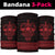 Vikings from Yorkshire Neck Gaiter Red Spirit of Jorvik - Wonder Print Shop
