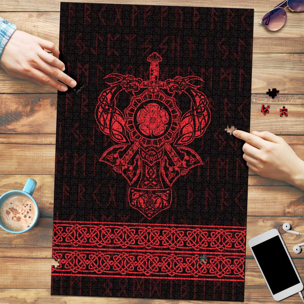 Vikings from Yorkshire Puzzle Red Spirit of Jorvik - Wonder Print Shop