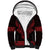 Vikings from Yorkshire Sherpa Hoodie Red Spirit of Jorvik - Wonder Print Shop