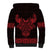 Vikings from Yorkshire Sherpa Hoodie Red Spirit of Jorvik - Wonder Print Shop
