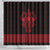Vikings from Yorkshire Shower Curtain Red Spirit of Jorvik - Wonder Print Shop