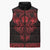 Vikings from Yorkshire Sleeveless Puffer Jacket Red Spirit of Jorvik - Wonder Print Shop