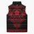 Vikings from Yorkshire Sleeveless Puffer Jacket Red Spirit of Jorvik - Wonder Print Shop