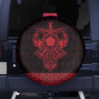 Vikings from Yorkshire Spare Tire Cover Red Spirit of Jorvik - Wonder Print Shop